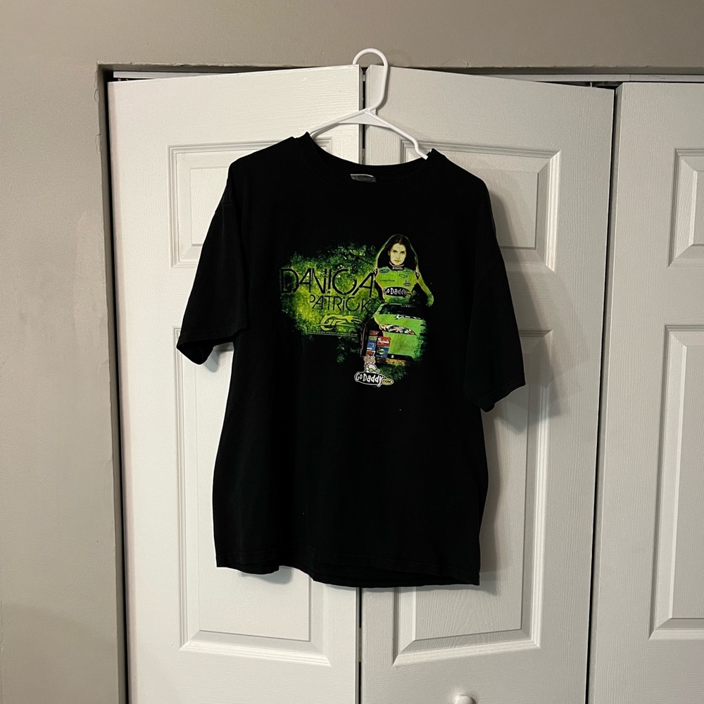 Two sided Danica Patrick NASCAR shirt.